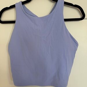 Athleta Lavender Crop Tank Top